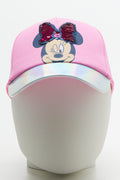 Minnie Mouse Sequin Pink Cap