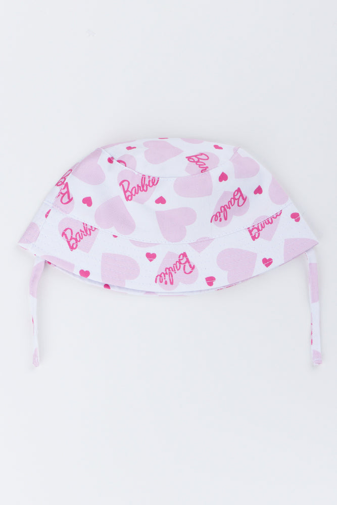 Barbie Print Heart Bucket Hat