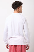 White Long Sleeve Soccer Top (2)
