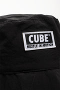 Black Adjustable Street Style Bucket Hat (2)