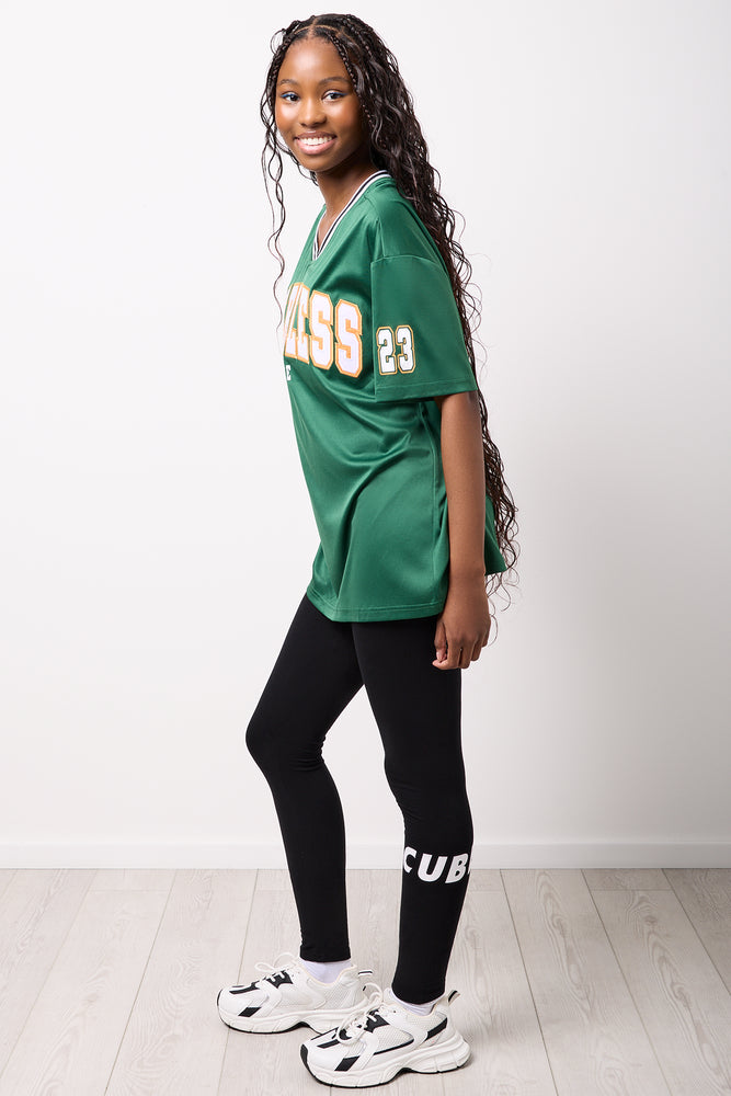 Green Fearless Graphic T-Shirt (1)