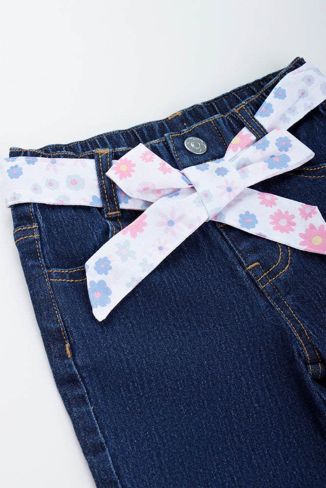 Belted Wide Leg Jeans (2)