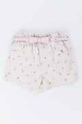 Floral Denim Shorts