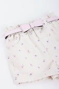 Floral Denim Shorts (1)