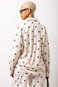 Stone Long Sleeve Linen Shirt (2)