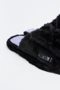 Kuromi Plush Novelty Slippers (3)
