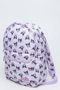 Kuromi Print Lilac Backpack (1)
