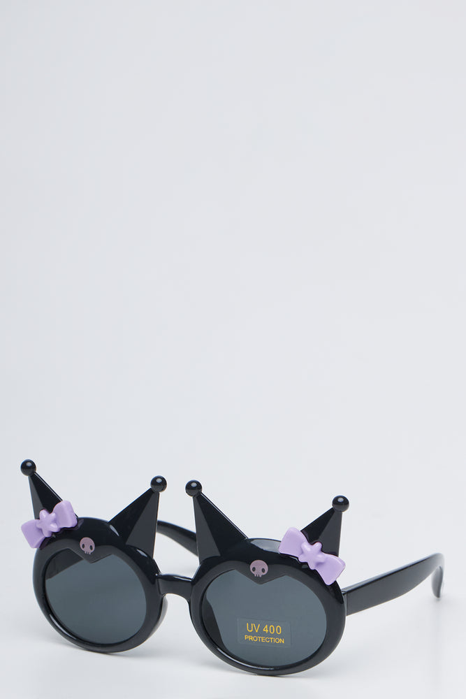 Kuromi Bucket Hat Sunglasses Set (2)