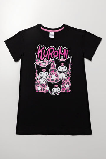 Kuromi Graphic Print Sleepshirt