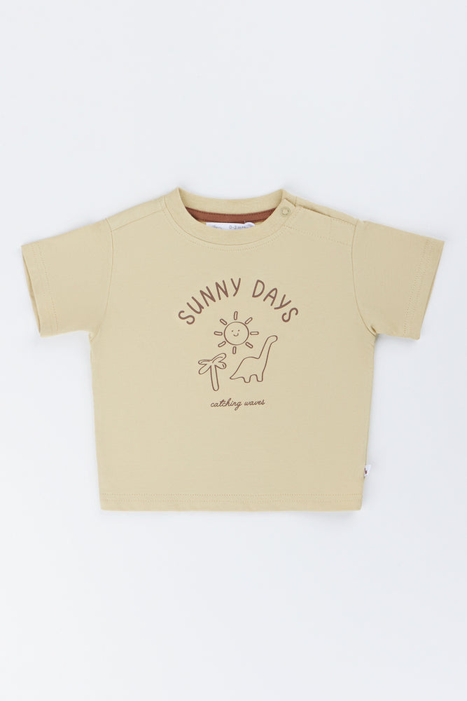 Stone Sunny Days Baby T-Shirt (1)