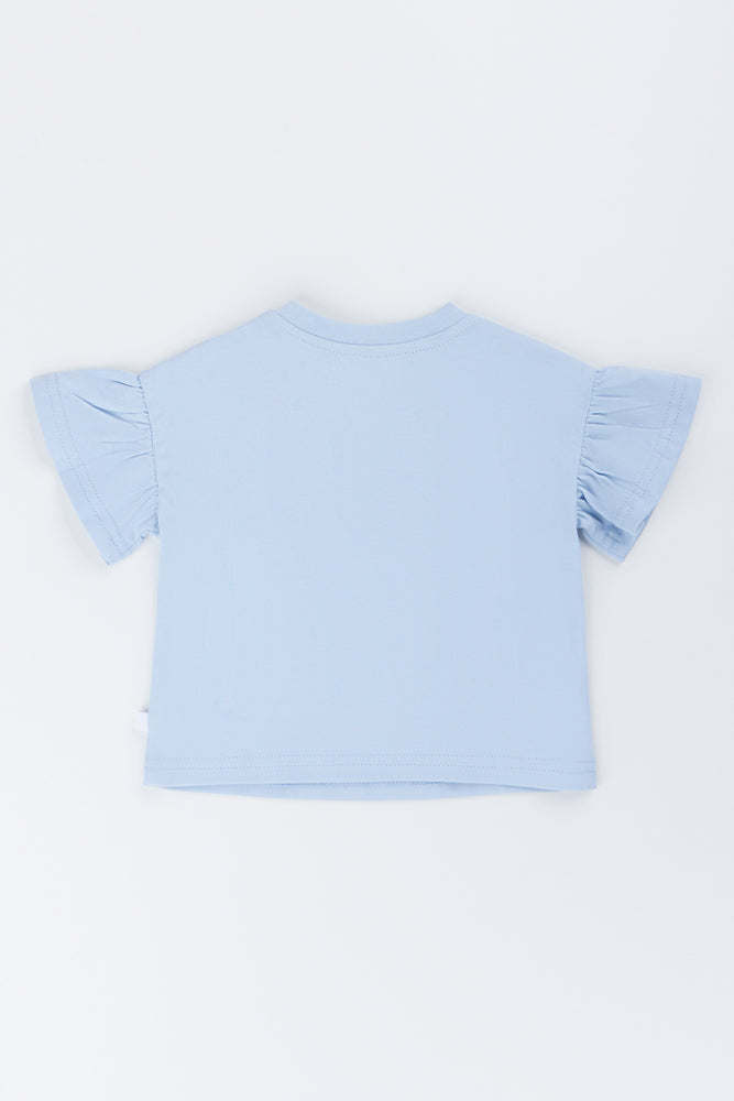 Sweetest Frill Sleeve Baby T-Shirt (3)