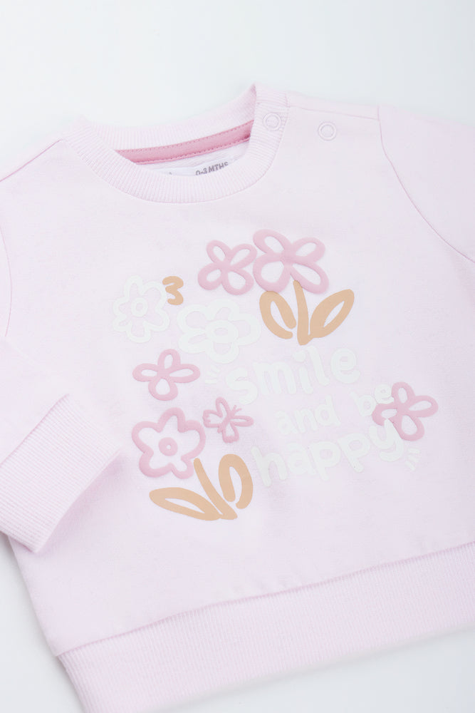Smile And Be Happy Track Top (2)