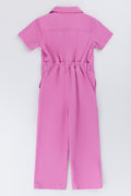 Pink Denim Boilersuit (3)