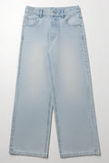 Light Wash Wideleg Denim Jeans
