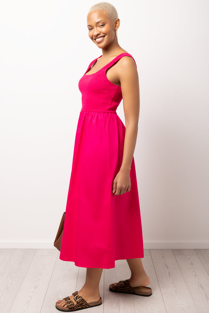 Pink Combo Dress (1)