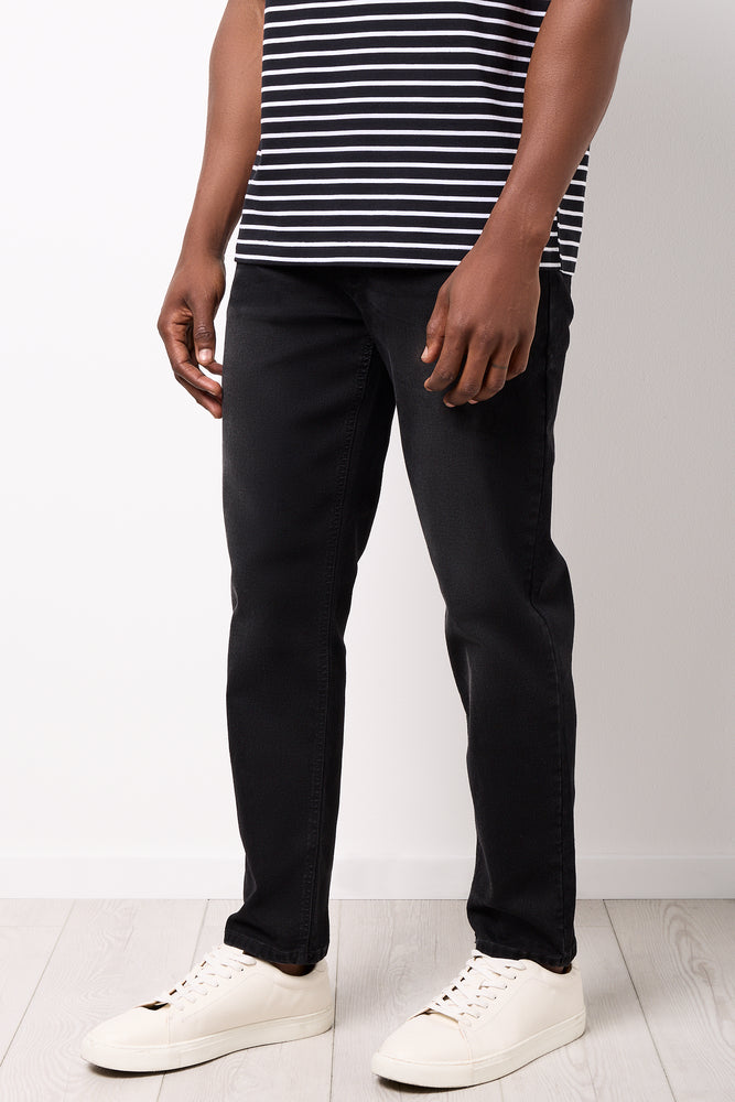Skinny Denim Jeans Black (1)