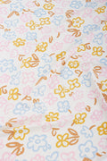 Pink 2 Pack Floral Spotted Baby Receivers (3)