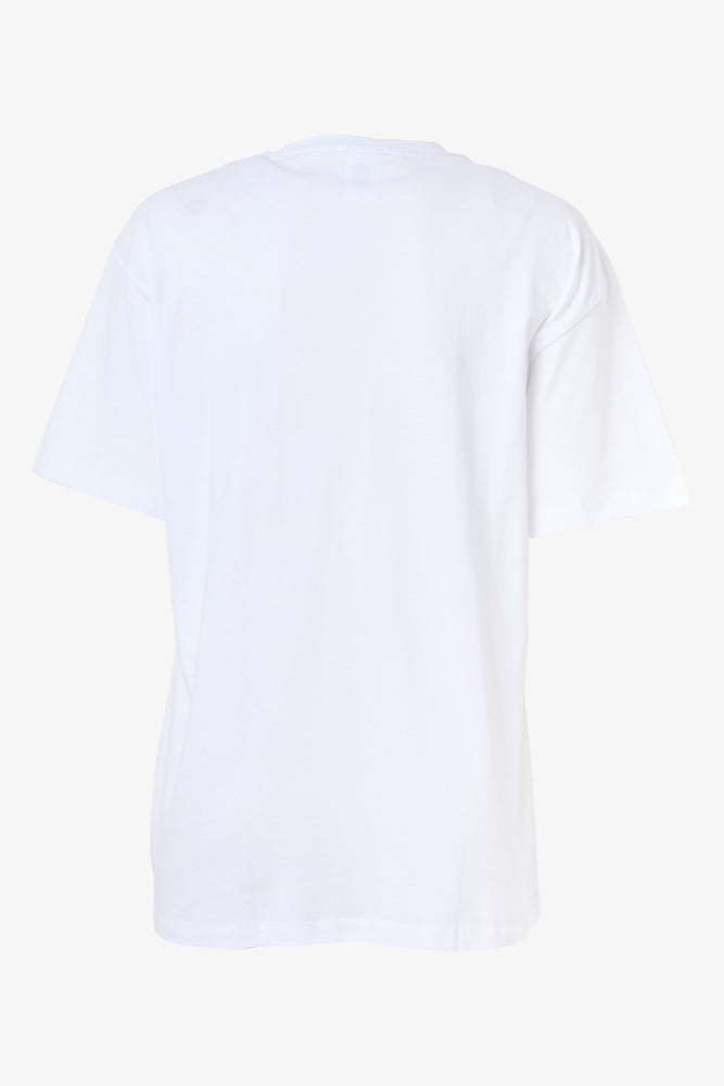 White Oversized Graphic T-Shirt (1)