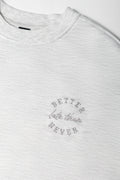 Grey Lace Detail Sweatshirt (1)