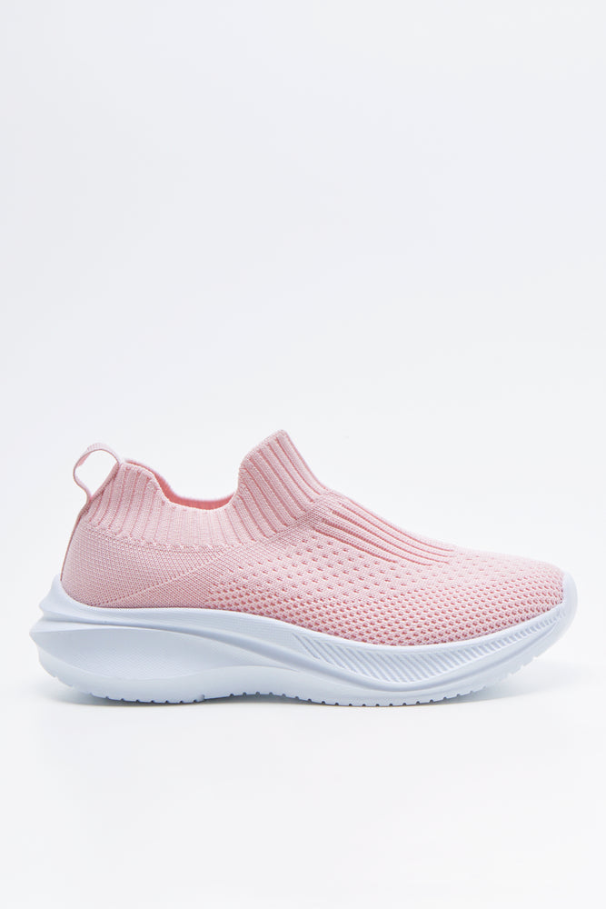 Slip On Trainers Pink (1)