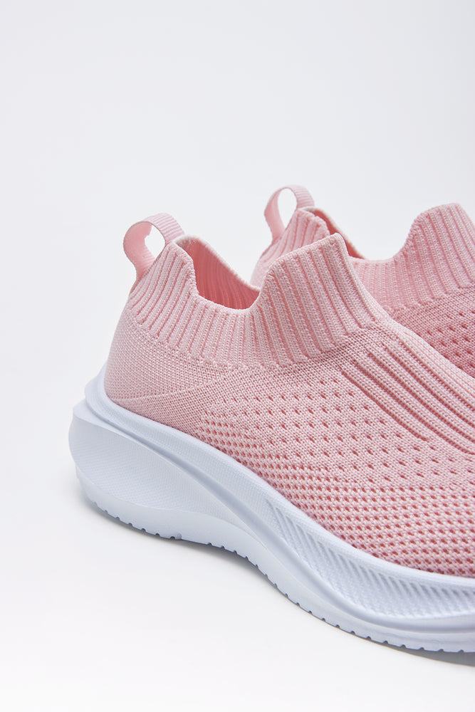 Slip On Trainers Pink (3)