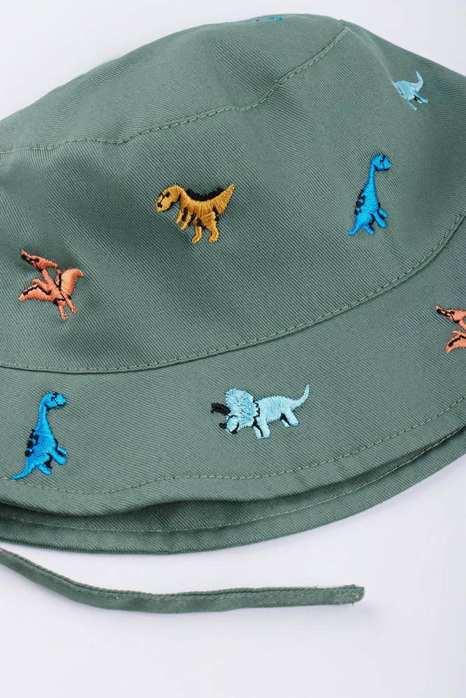 Dinosaur Print Bucket Hat (1)