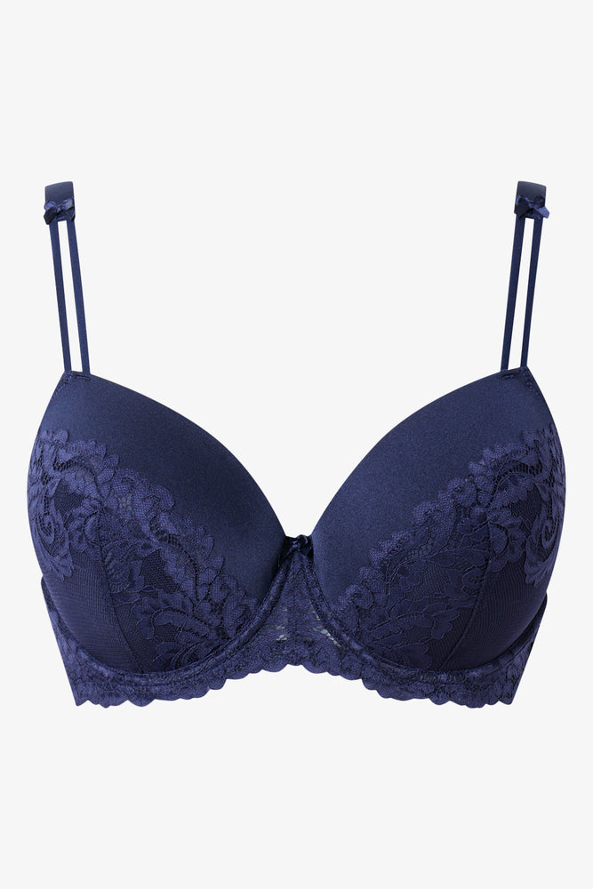 2 Pack Lace Balconette Bras (3)