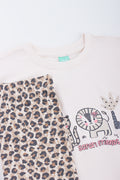 Safari Friends Print Short Set (1)