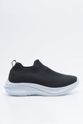 Slip On Trainers Black (1)