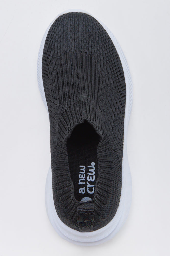 Slip On Trainers Black (4)