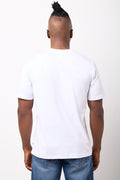 White Regular Fit Graphic T-Shirt (2)