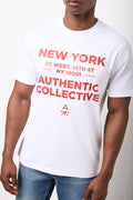 White Regular Fit Graphic T-Shirt (3)