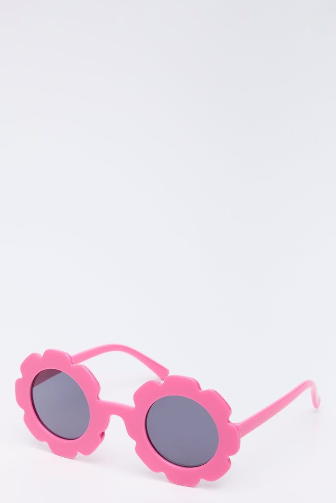 Tulip Print Bucket Hat & Sunglasses Set (2)