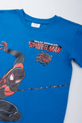 Blue Spider-Man Graphic T-Shirt (1)