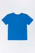 Blue Spider-Man Graphic T-Shirt (2)