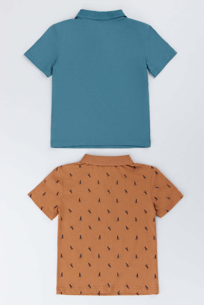 2 Pack Blue Brown Golfers (2)