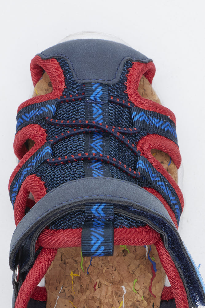Navy Velcro Adventure Sandals (4)