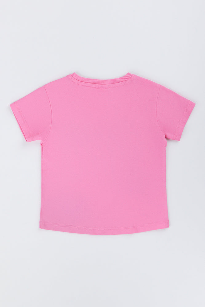 Pink Barbie Graphic T-Shirt (2)