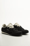 Black Mesh Flat Casual Sneakers