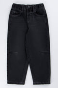 Dark Grey Balloon Fit Jeans