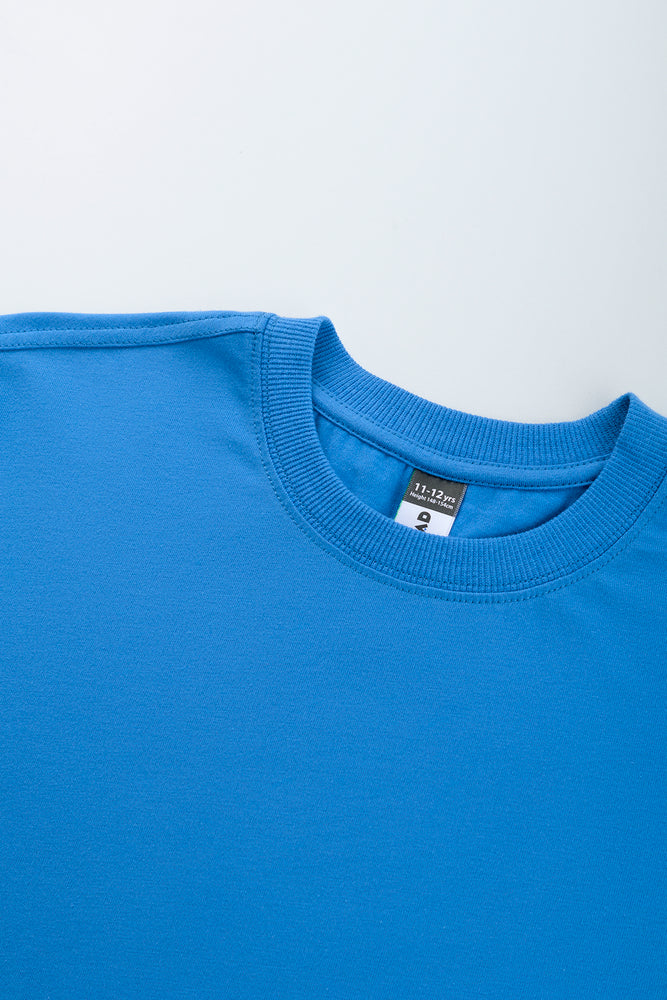 Blue Short Sleeve T-Shirt (1)