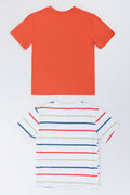 2 Pack Stitch Printed T-Shirts (2)