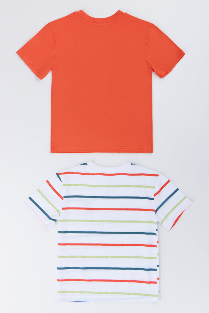 2 Pack Stitch Printed T-Shirts (2)