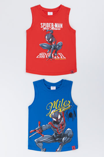 2 Pack Miles Morales Graphic Vest