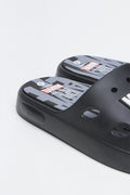 Marvel Graphic Print Black Slides (3)