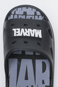 Marvel Graphic Print Black Slides (4)