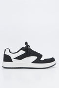 Black and White Skate Sneakers (1)