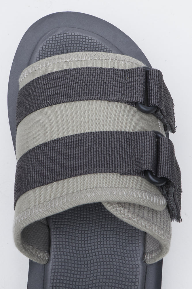 Grey Utility Double Strap Slides (4)