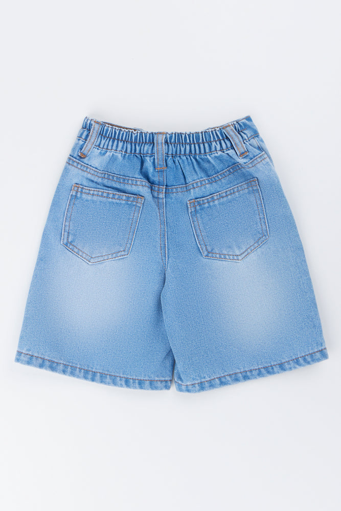 Rugby Mascot Denim Shorts (3)