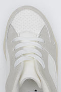 Cream Perforated Skate Sneakers (4)